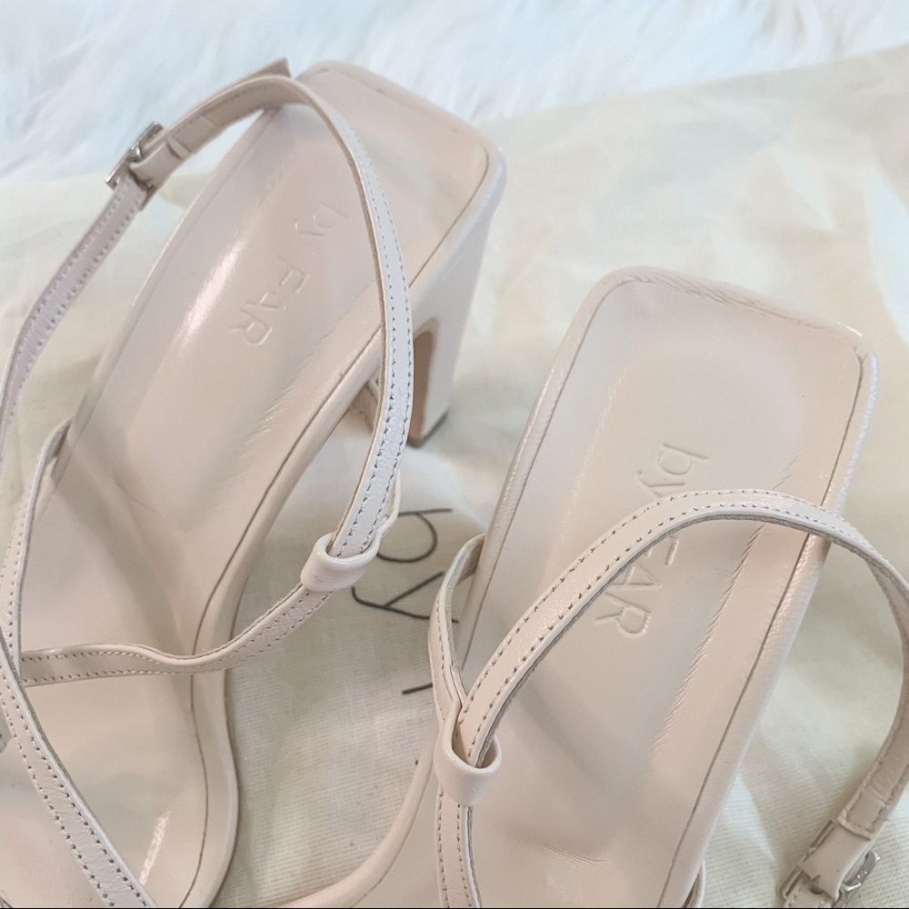 By Far Leather Slingback Carrie sandal - Picture 2 of 6